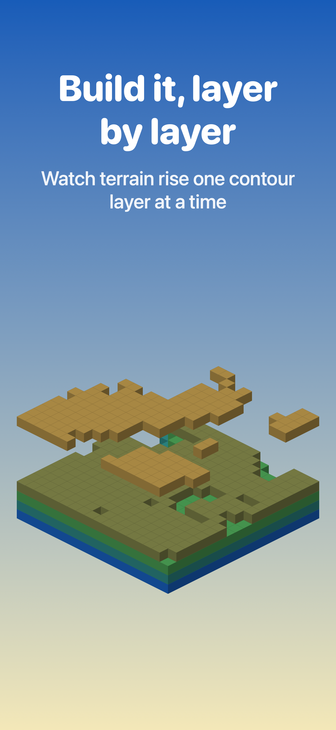 Building a location layer by layer